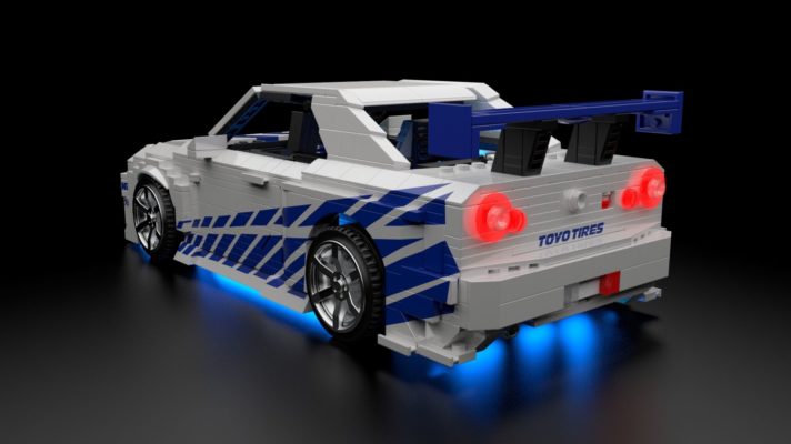 Lego nissan gtr r34